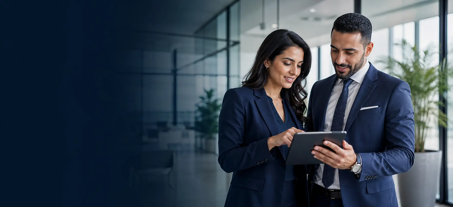 Professionnels WinkBlink analysant l'expérience client